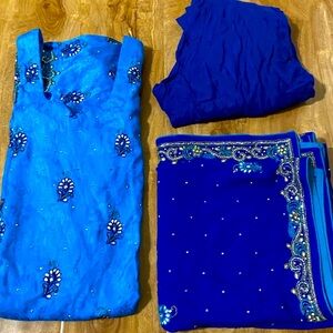 Three piece indian dress